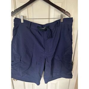 Sold - not for sale Lands end men’s blue swim shorts size L 36-38